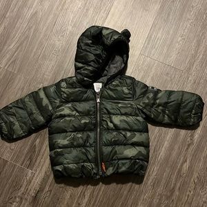 Baby Gap Camo Bear Hooded Jacket